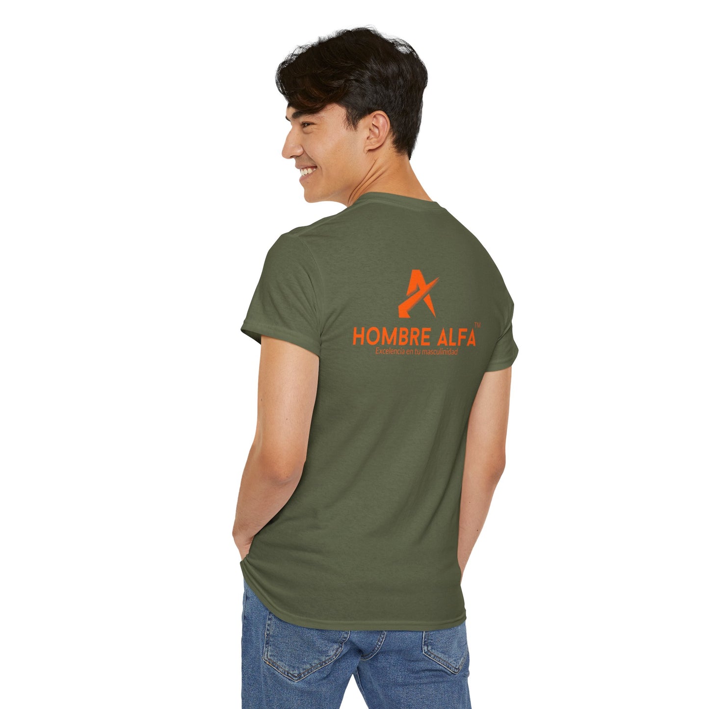 CAMISETA HOMBRE ALFA "INVENCIBLE POR NATURALEZA".(EUROPA).