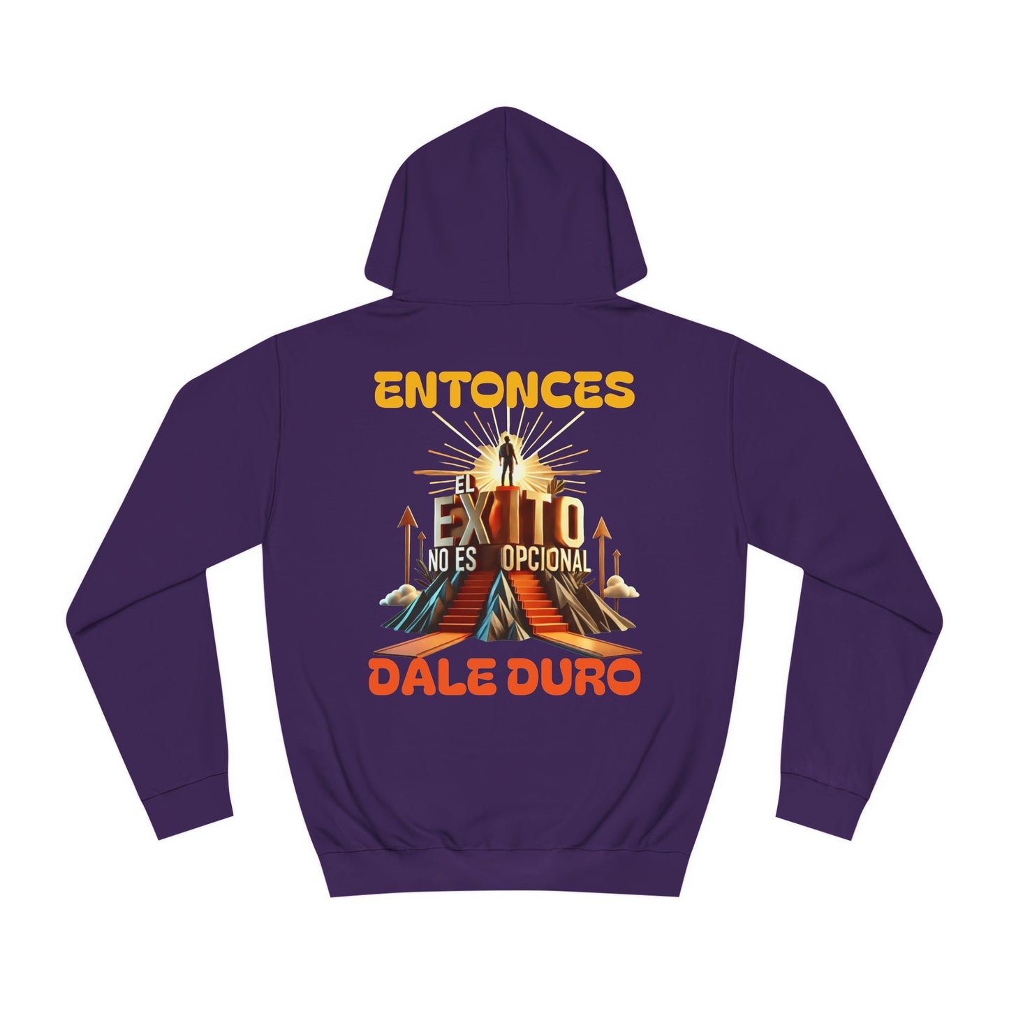SUDADERA CON GORRO HOMBRE ALFA "EL ÉXITO NO ES OPCIONAL".(USA).