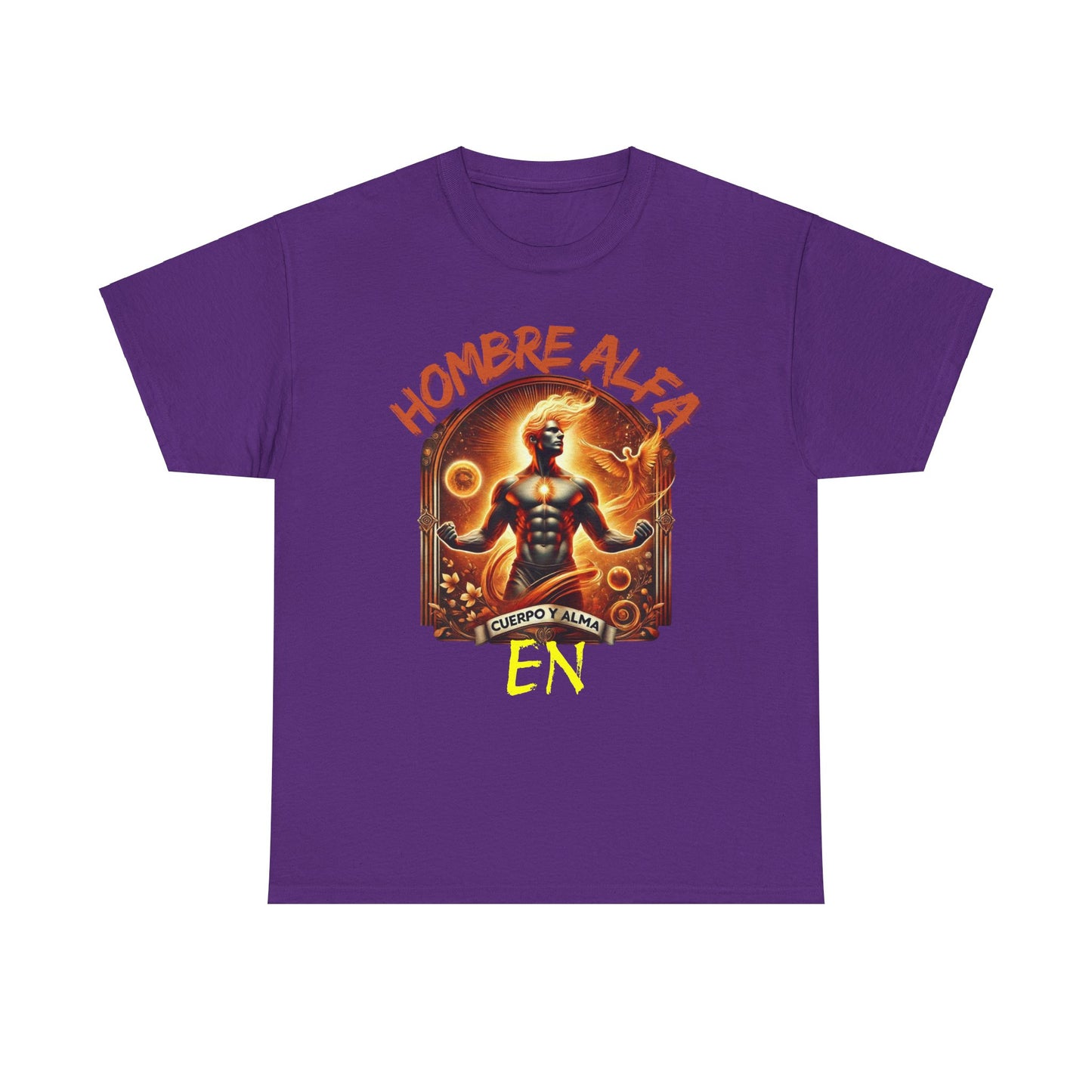CAMISETA HOMBRE ALFA " EN CUERPO Y ALMA".(USA).