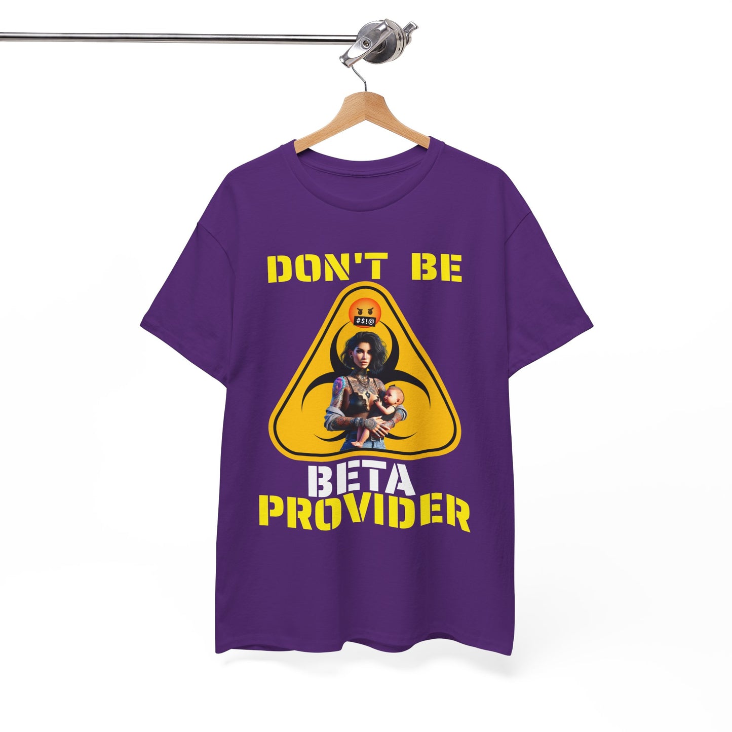 CAMISETA HOMBRE ALFA "DON'T BE BETA PROVIDER"(USA).