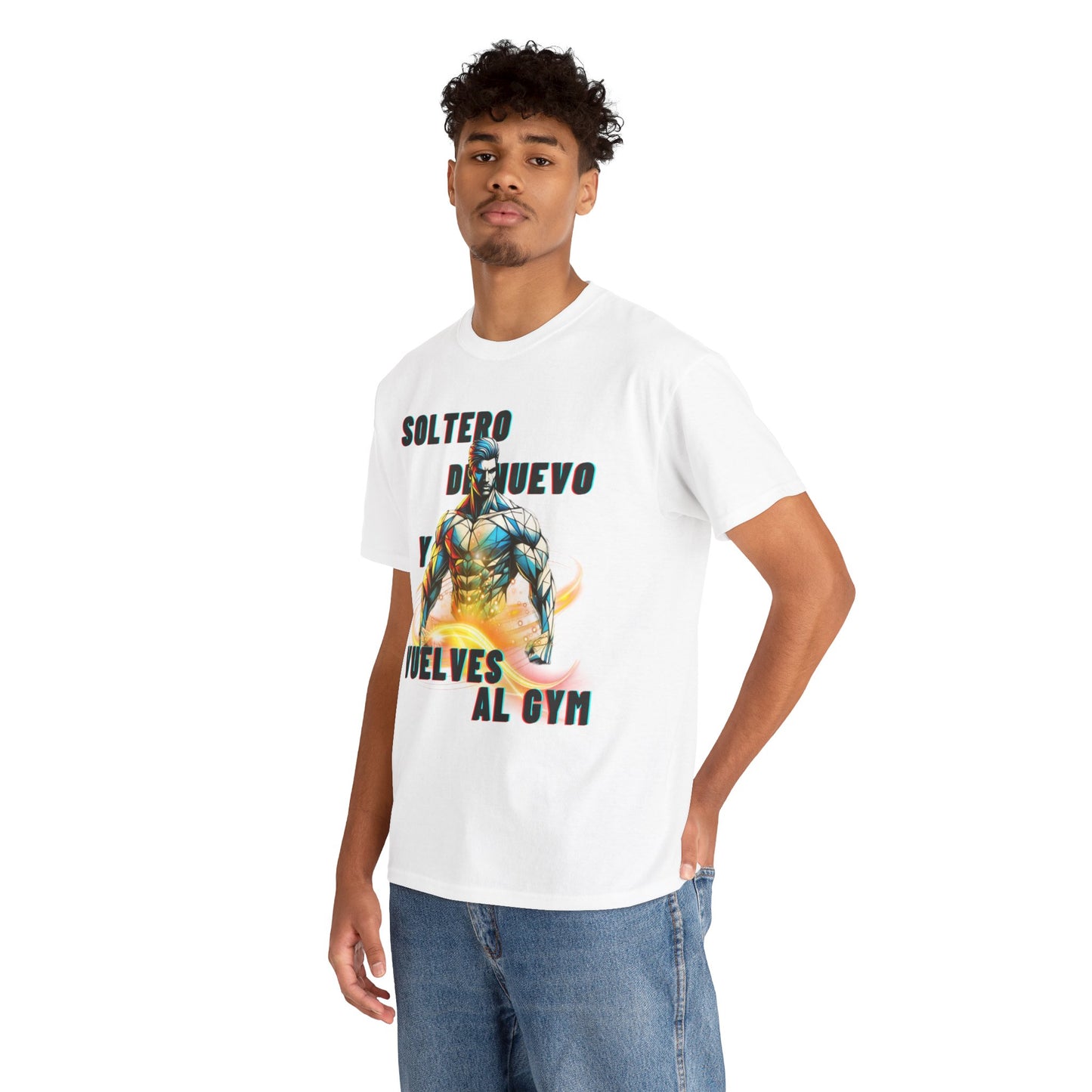 CAMISETA HOMBRE ALFA "SOLTERO DE NUEVO.."(EUROPA)