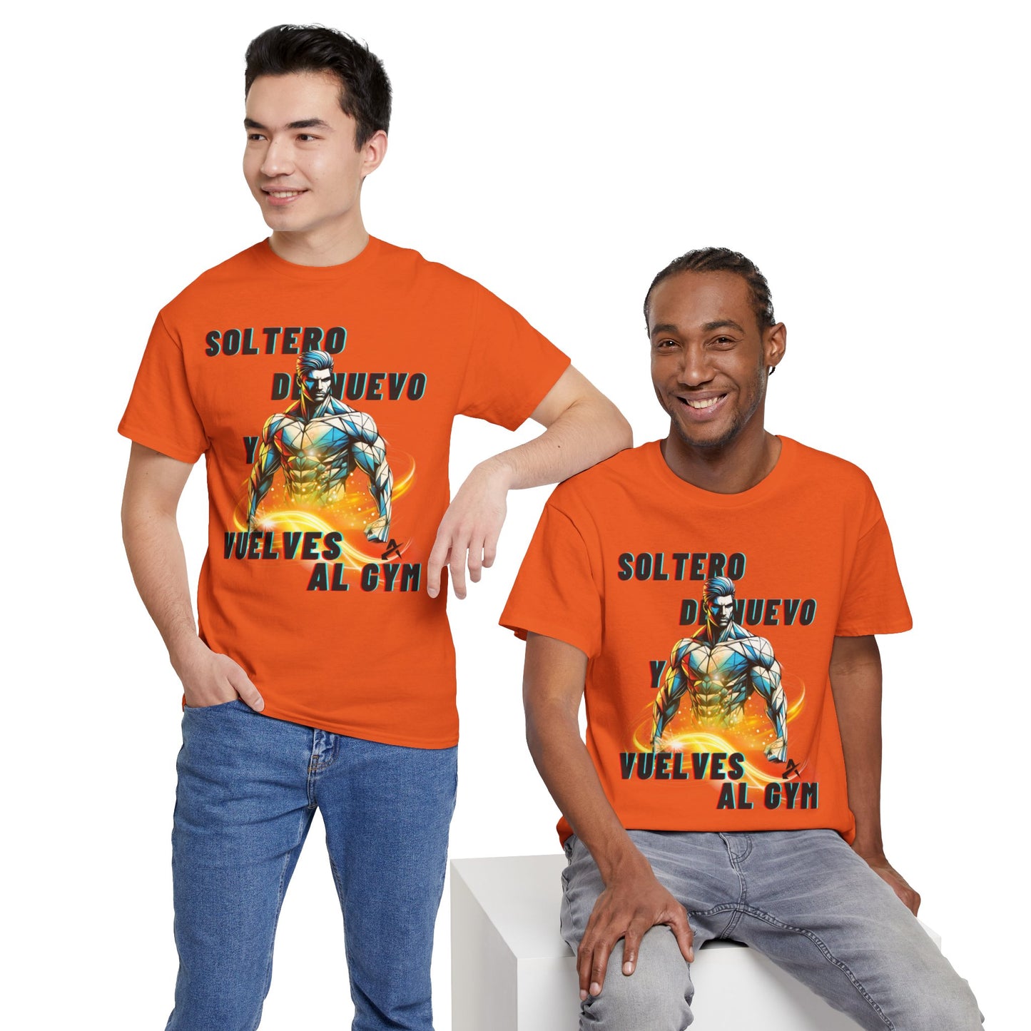 CAMISETA HOMBRE ALFA "SOLTERO DE NUEVO.."(EUROPA)