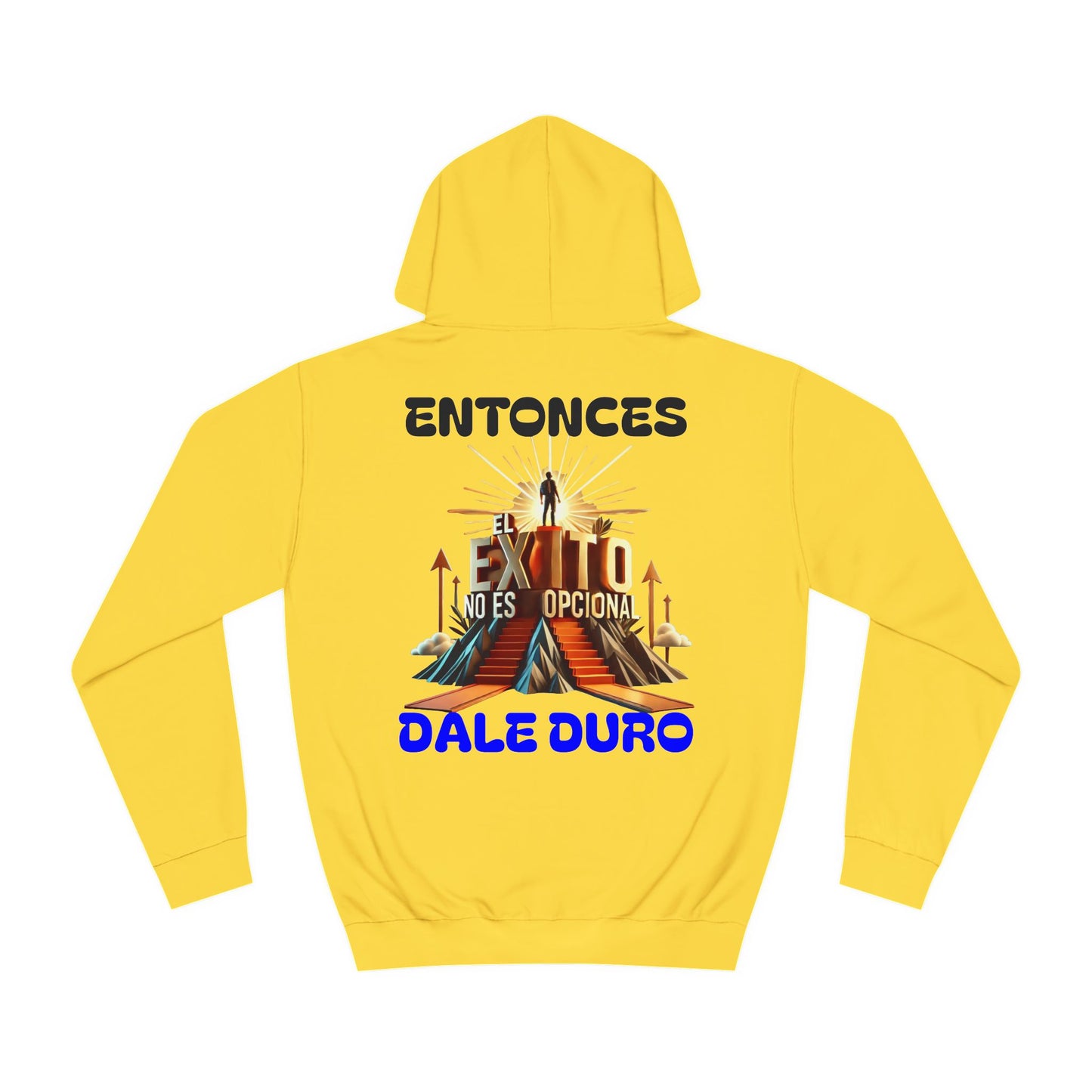 SUDADERA CON GORRO HOMBRE ALFA "EL ÉXITO NO ES OPCIONAL".(USA).