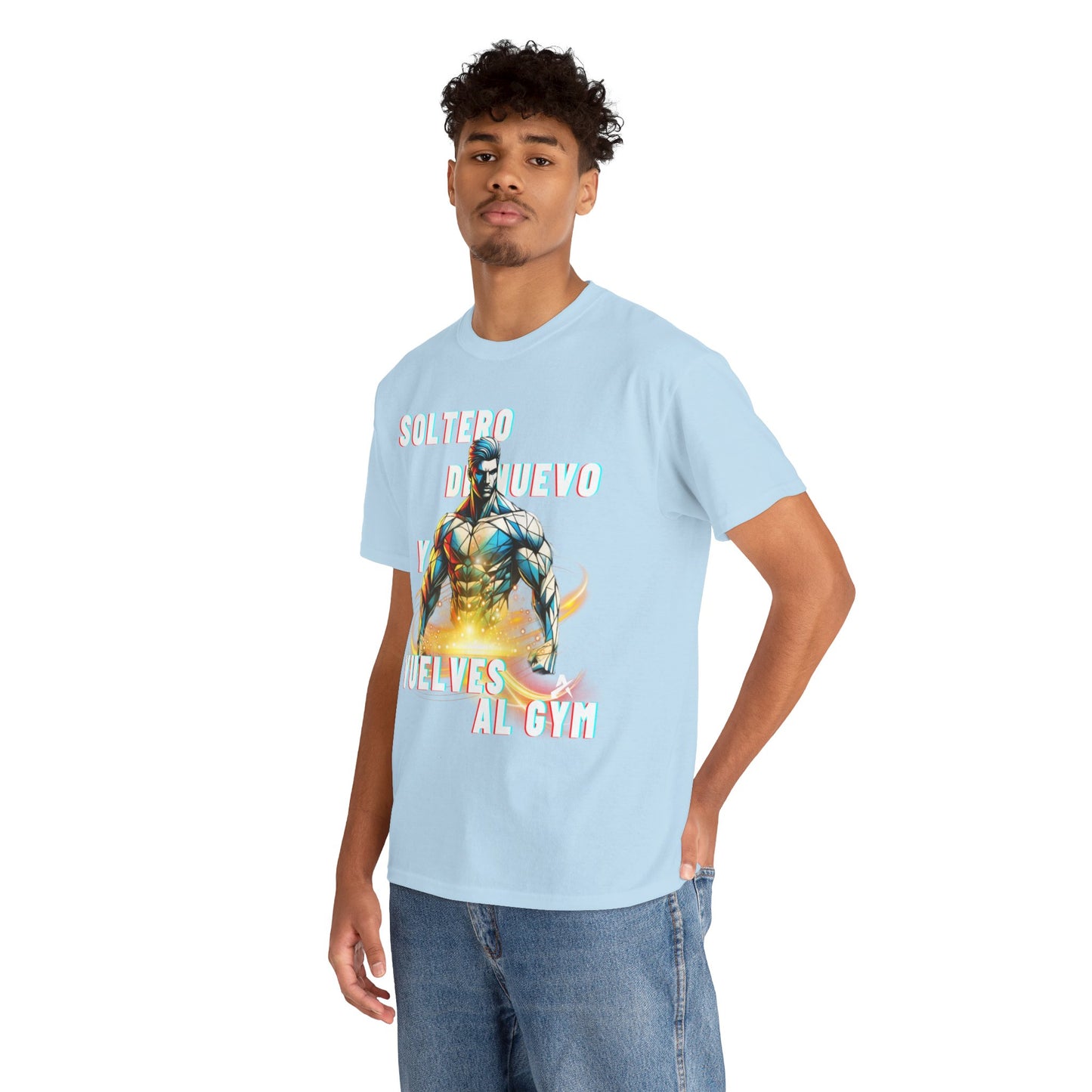 CAMISETA HOMBRE ALFA "SOLTERO DE NUEVO.."(EUROPA)