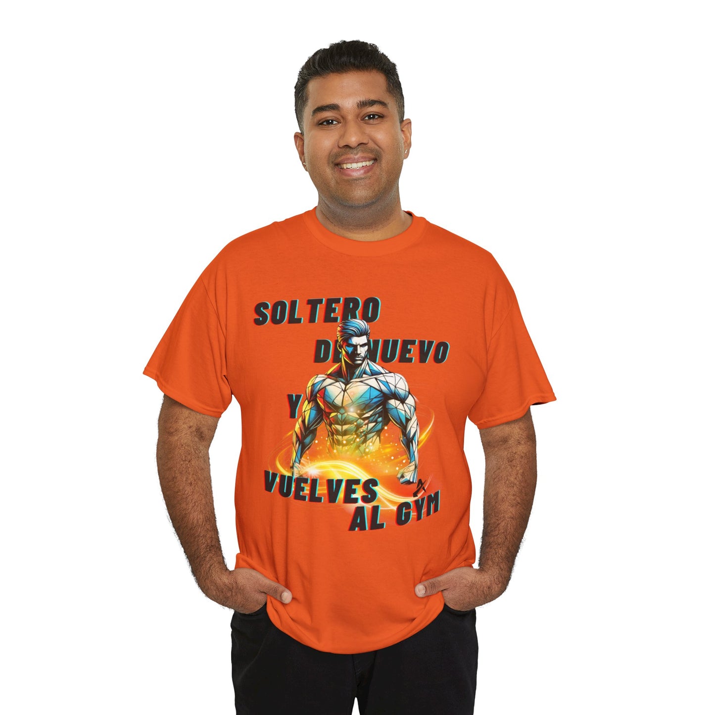 CAMISETA HOMBRE ALFA "SOLTERO DE NUEVO.."(EUROPA)