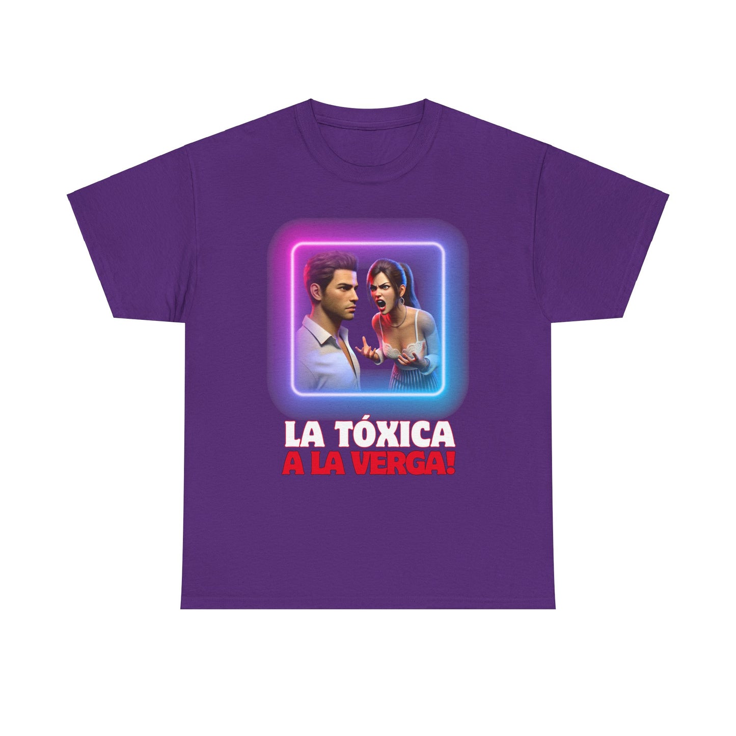CAMISETA HOMBRE ALFA "LA TÓXICA A LA VERGA".(EUROPA).