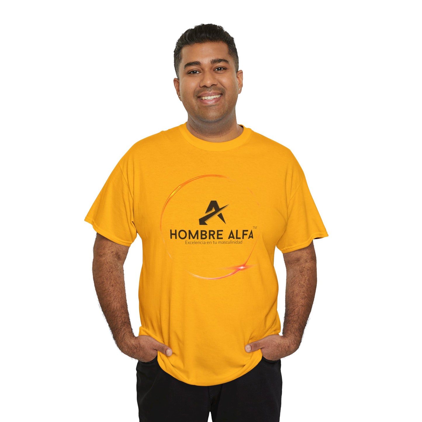 CAMISETA HOMBRE ALFA "LOGO RING"(EUROPA)