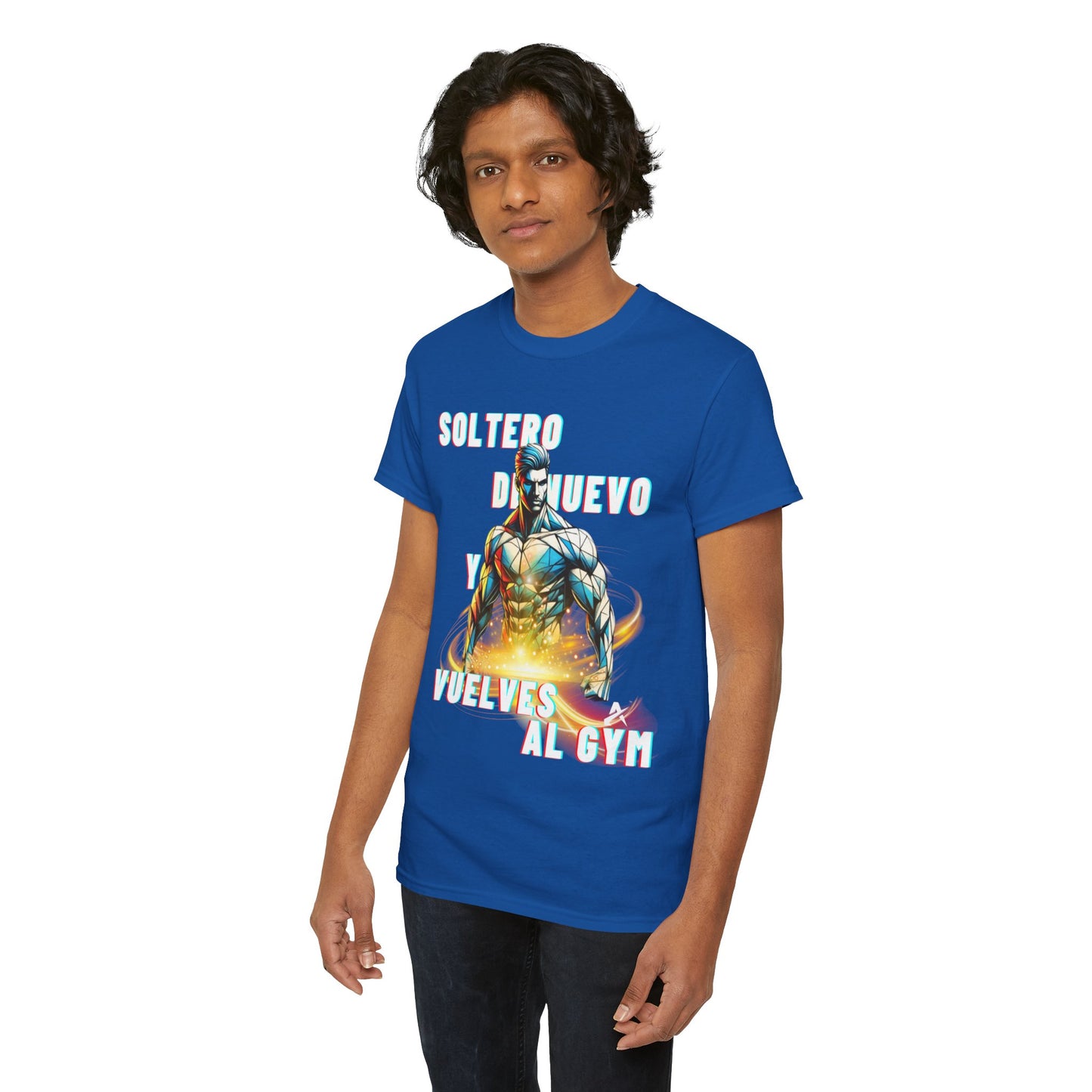 CAMISETA HOMBRE ALFA "SOLTERO DE NUEVO.."(EUROPA)