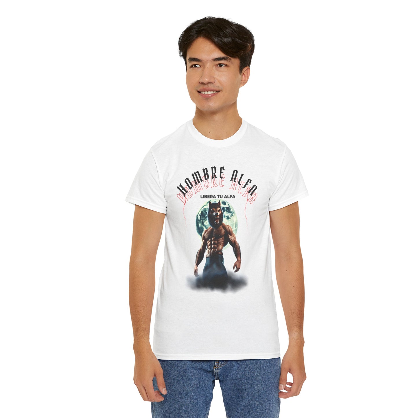 CAMISETA HOMBRE ALFA "LIBERA TU ALFA" (USA)