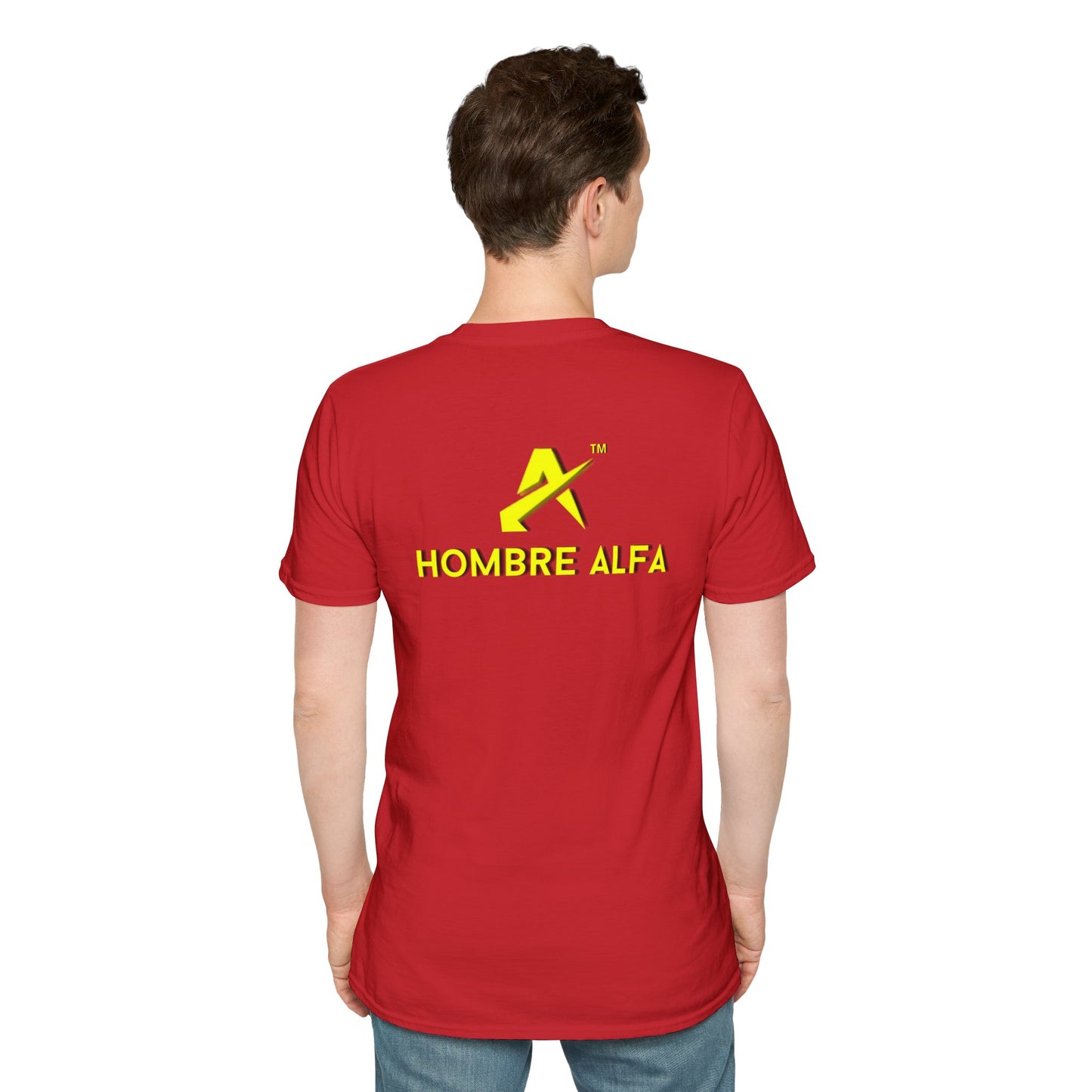 CAMISETA HOMBRE ALFA "EL HÉROE ERES TÚ".(USA).
