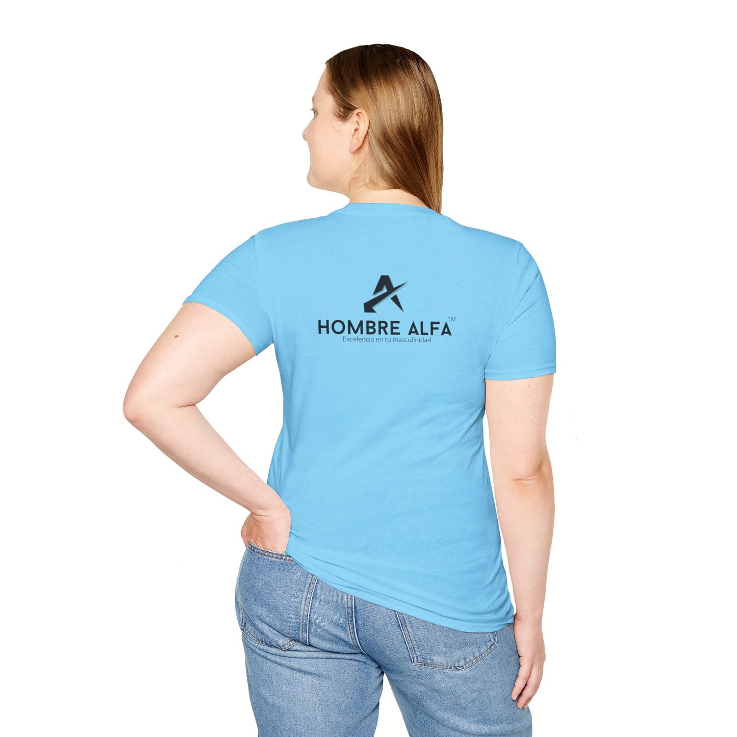 CAMISETA HOMBRE ALFA "EL AMOR NO ES GRATIS".(USA)