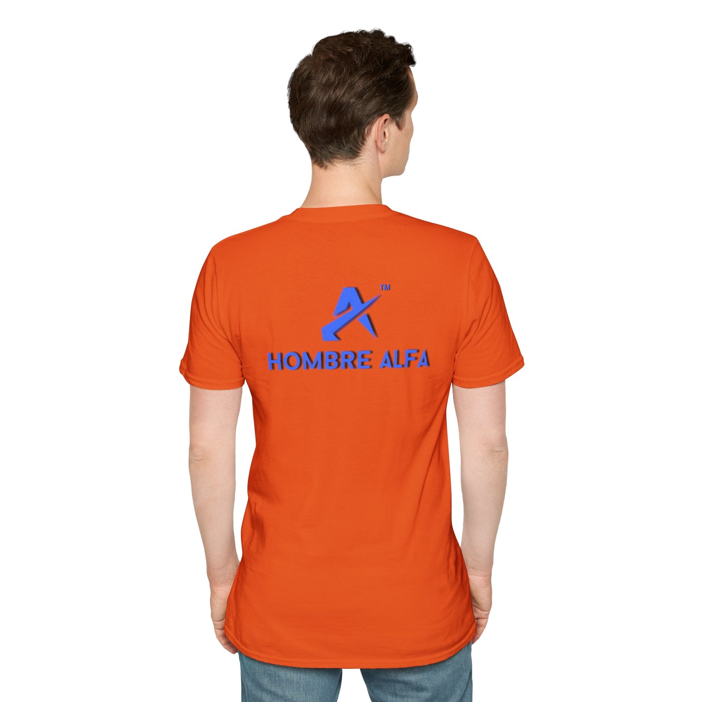 CAMISETA HOMBRE ALFA "EL HÉROE ERES TÚ".(USA).