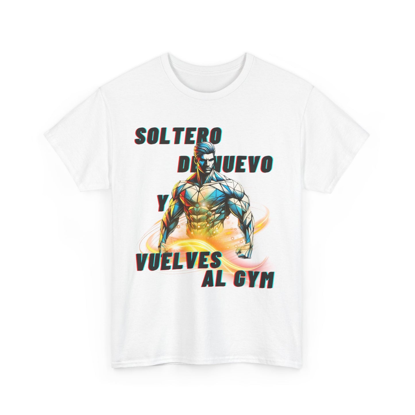 CAMISETA HOMBRE ALFA "SOLTERO DE NUEVO.."(EUROPA)