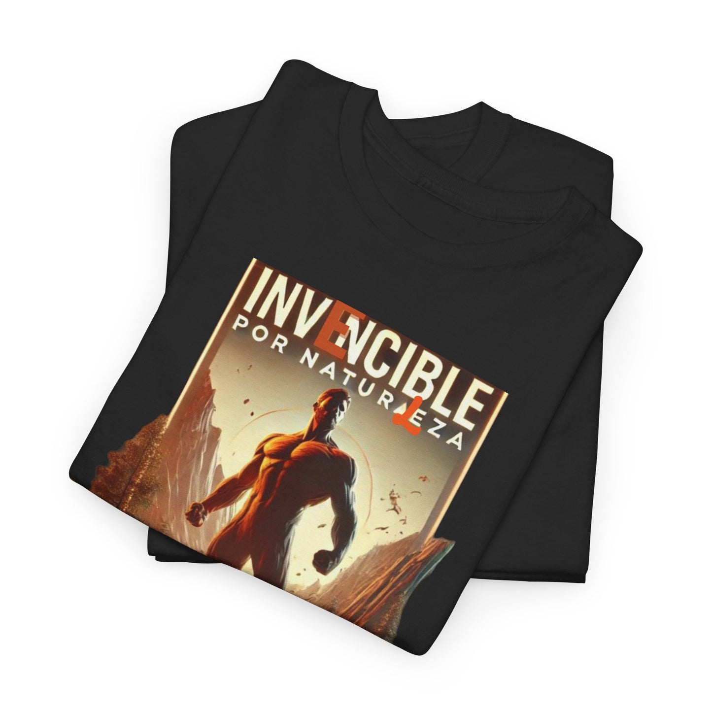 CAMISETA HOMBRE ALFA "INVENCIBLE POR NATURALEZA".(EUROPA).