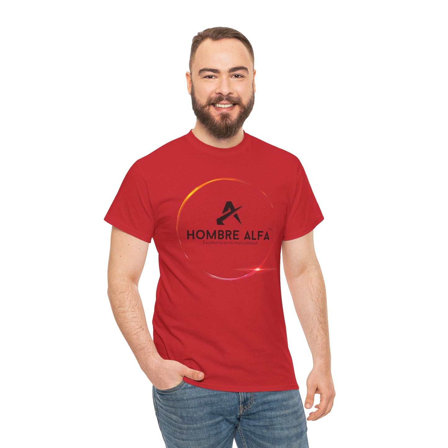 CAMISETA HOMBRE ALFA "LOGO RING"(EUROPA)
