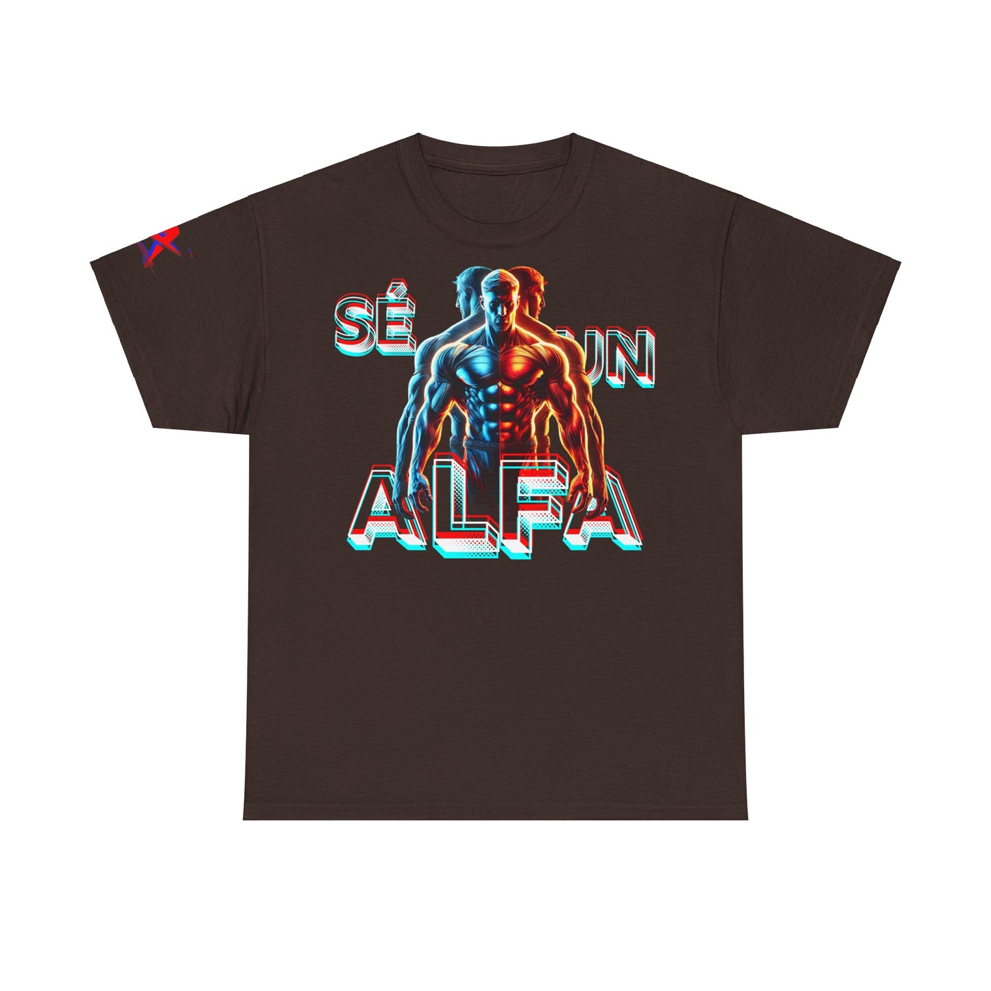 CAMISETA HOMBRE ALFA "SÉ UN ALFA".(EUROPA).