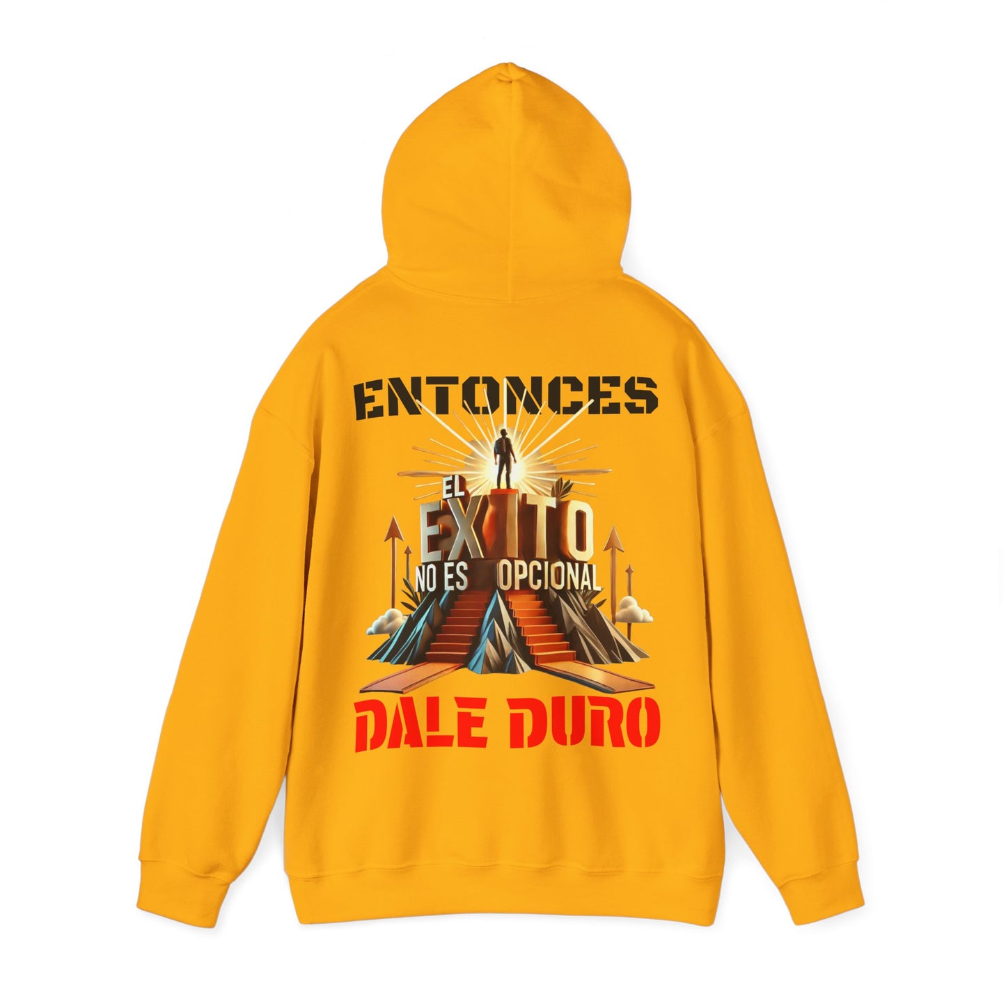 SUDADERA CON GORRO "EL ÉXITO NO ES OPCIONAL" (EUROPA).