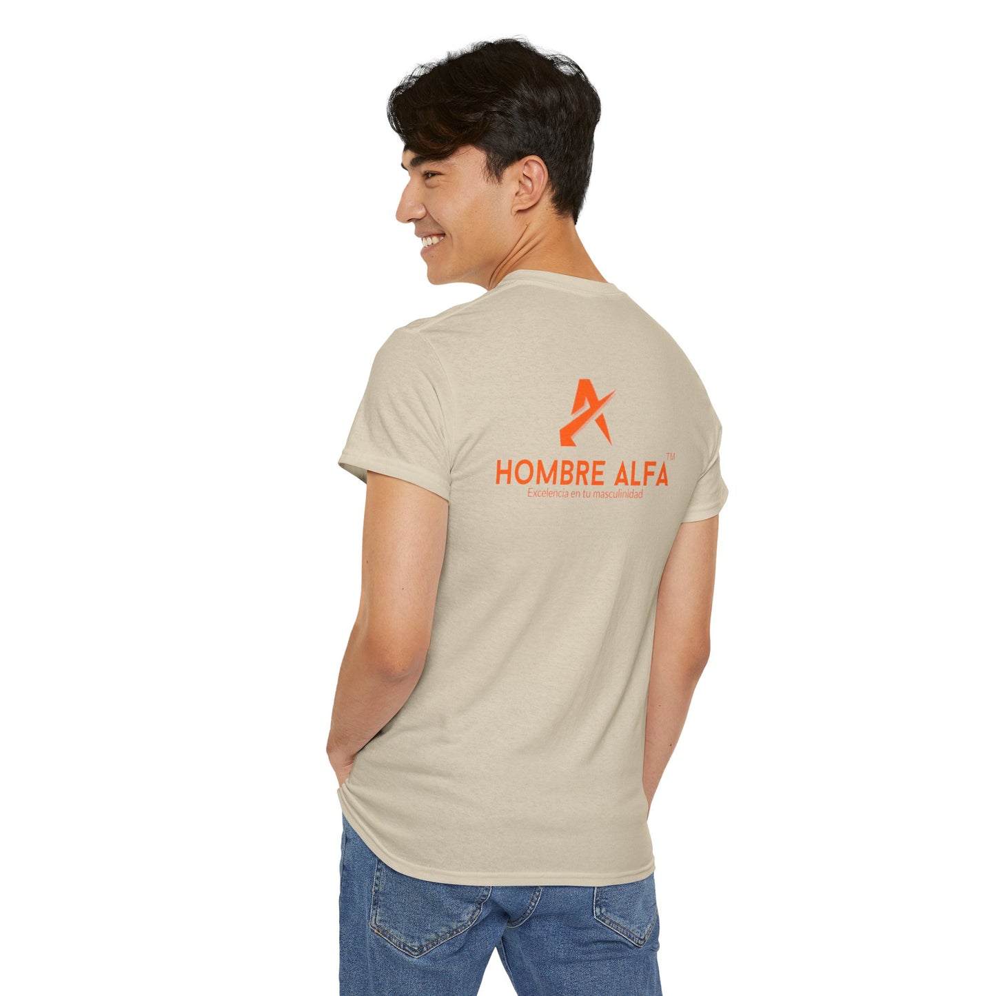 CAMISETA HOMBRE ALFA "INVENCIBLE POR NATURALEZA".(EUROPA).