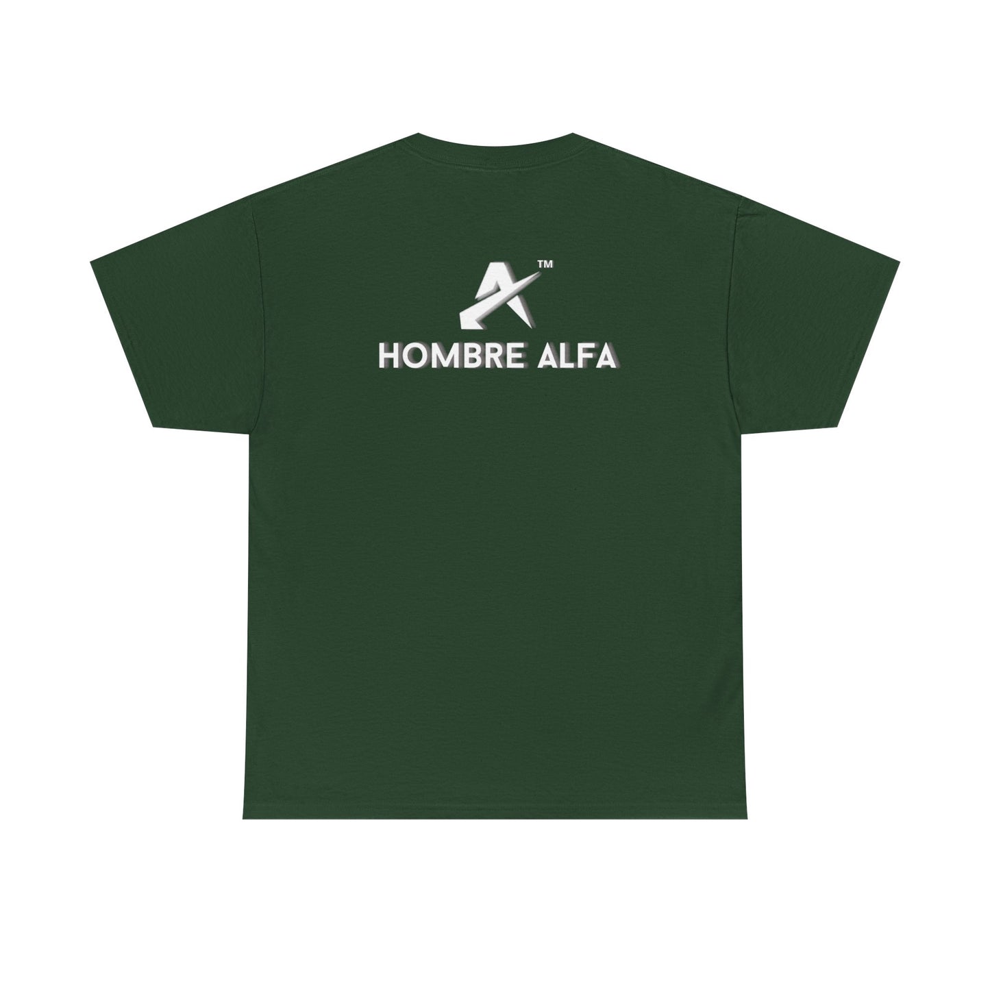 CAMISETA HOMBRE ALFA "I NEVER GIVE UP".(USA).