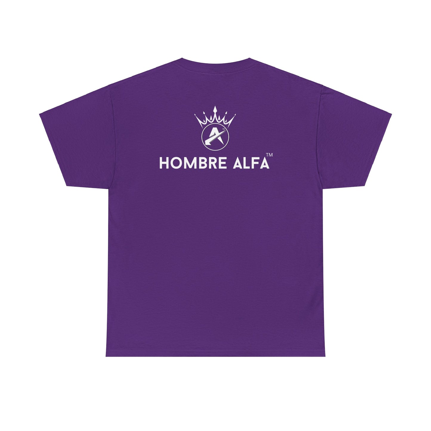 CAMISETA HOMBRE ALFA "LA PARTIDA TERMINA CUANDO CAE EL REY".(EUROPA)