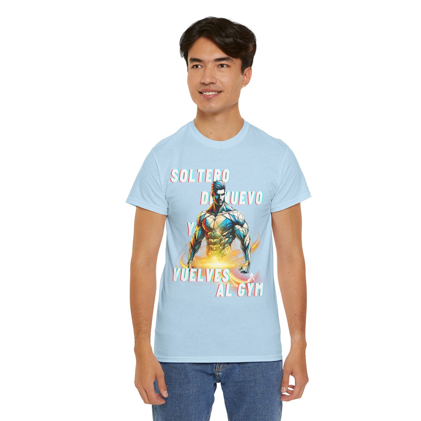 CAMISETA HOMBRE ALFA "SOLTERO DE NUEVO.."(EUROPA)