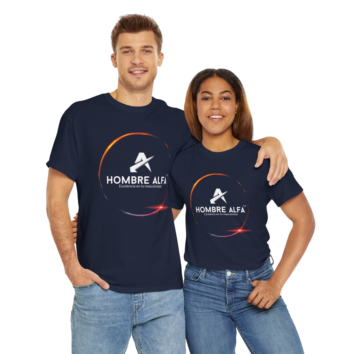 CAMISETA HOMBRE ALFA "LOGO RING"(EUROPA)