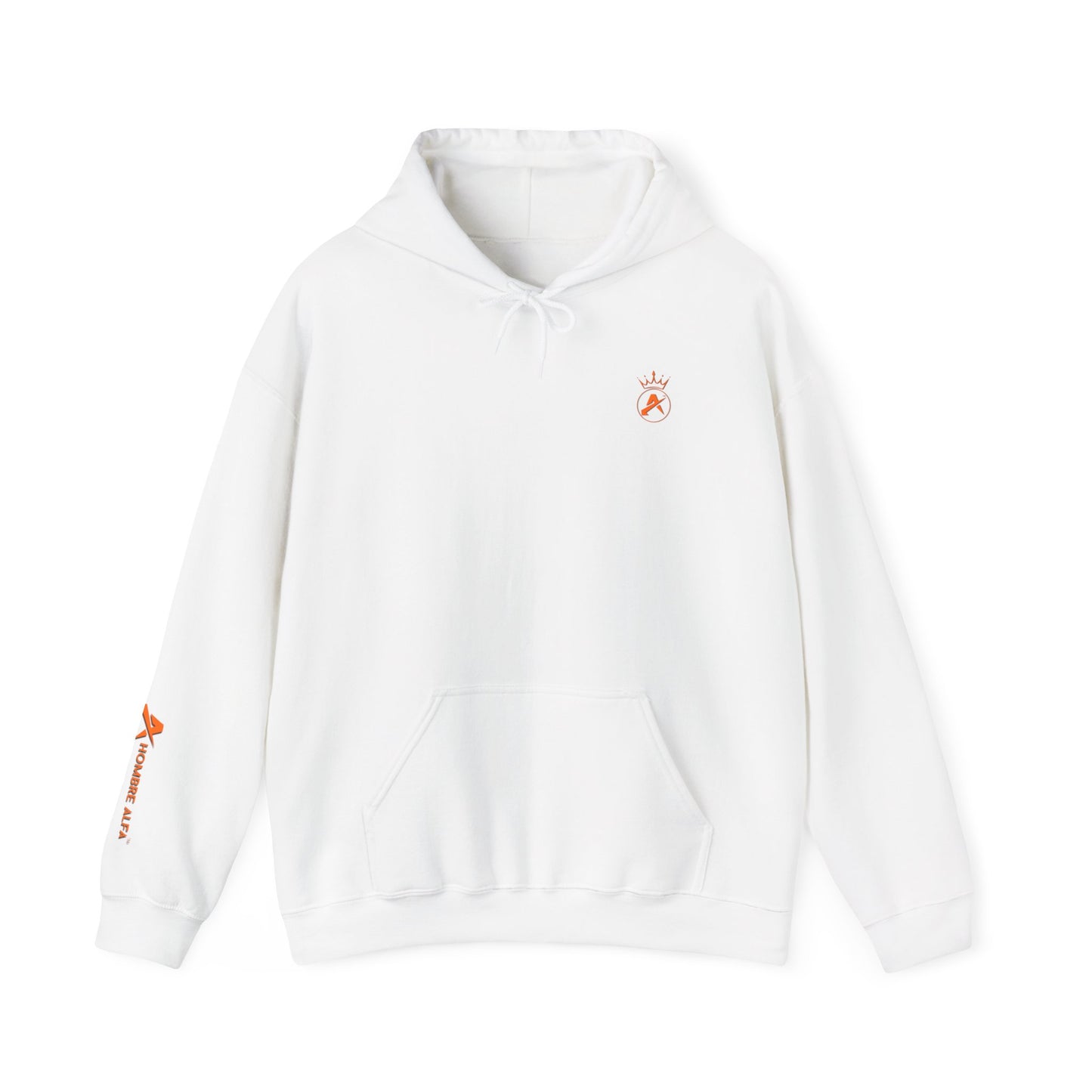 SUDADERA CON GORRO HOMBRE ALFA, "SIEMPRE FUERTES".(USA).