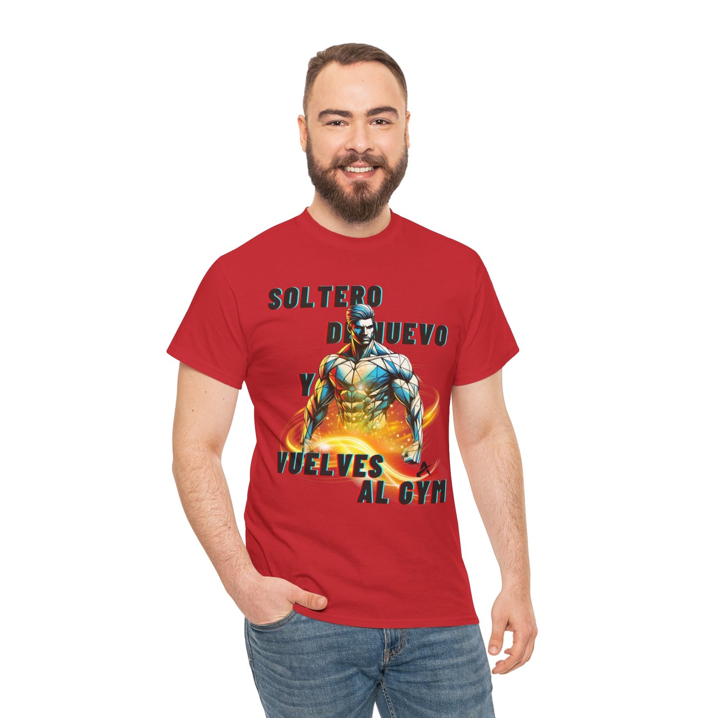 CAMISETA HOMBRE ALFA "SOLTERO DE NUEVO.."(EUROPA)