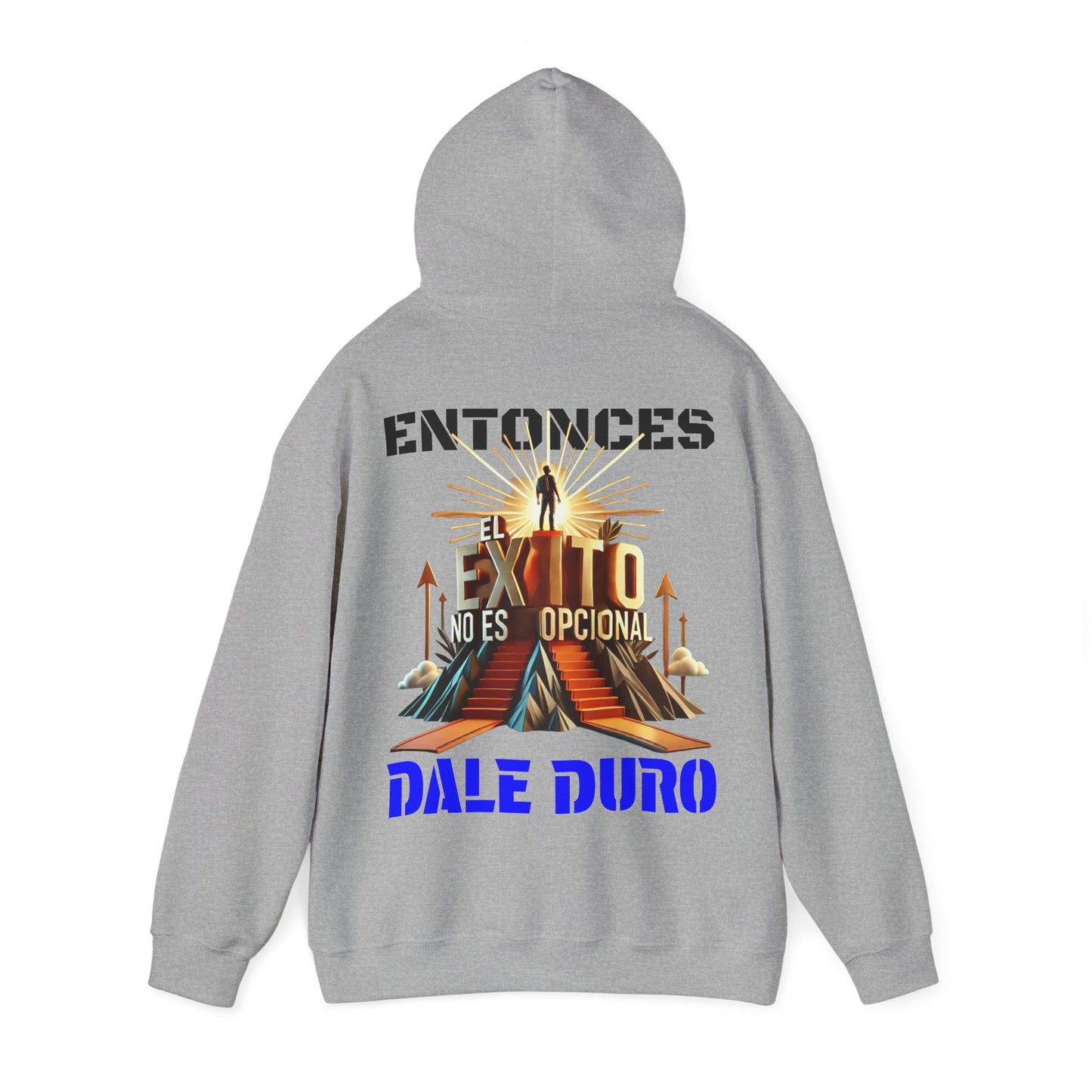 SUDADERA CON GORRO "EL ÉXITO NO ES OPCIONAL" (EUROPA).