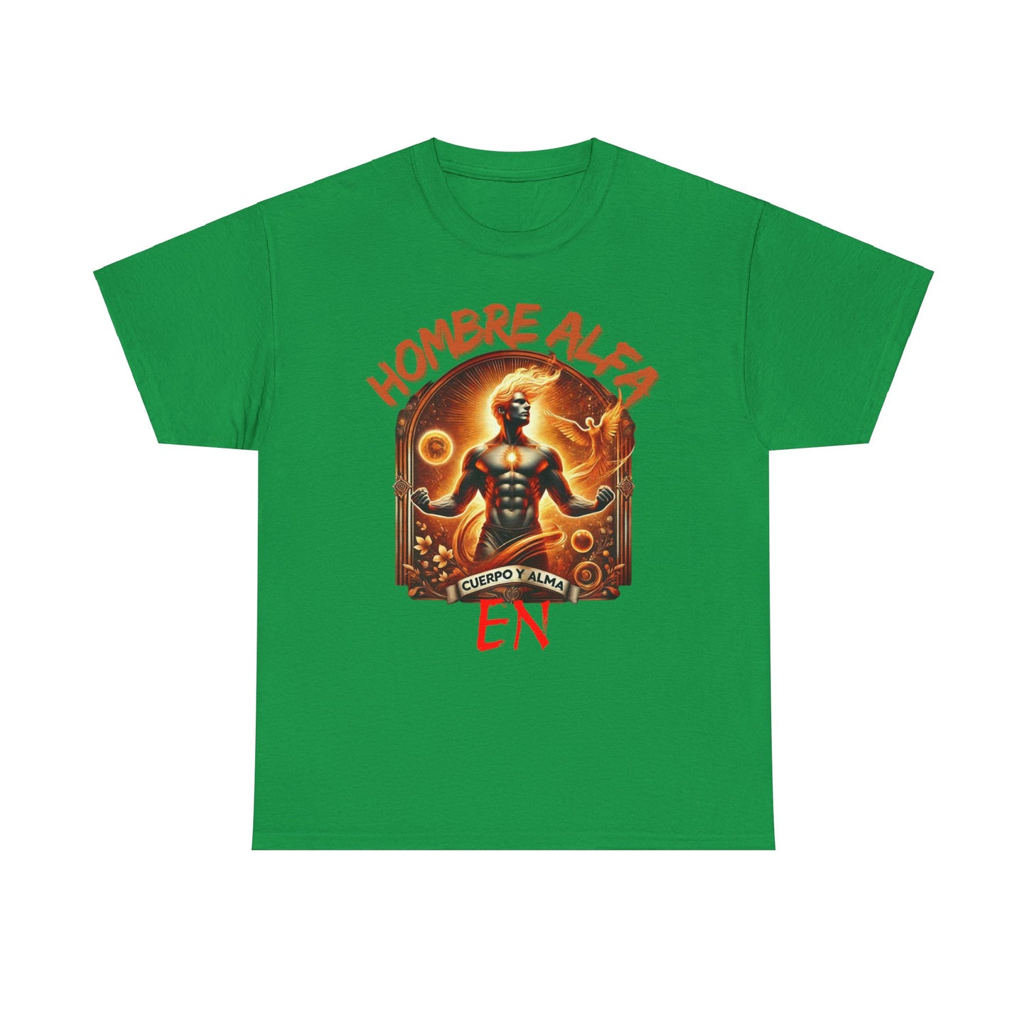 CAMISETA HOMBRE ALFA " EN CUERPO Y ALMA".(USA).