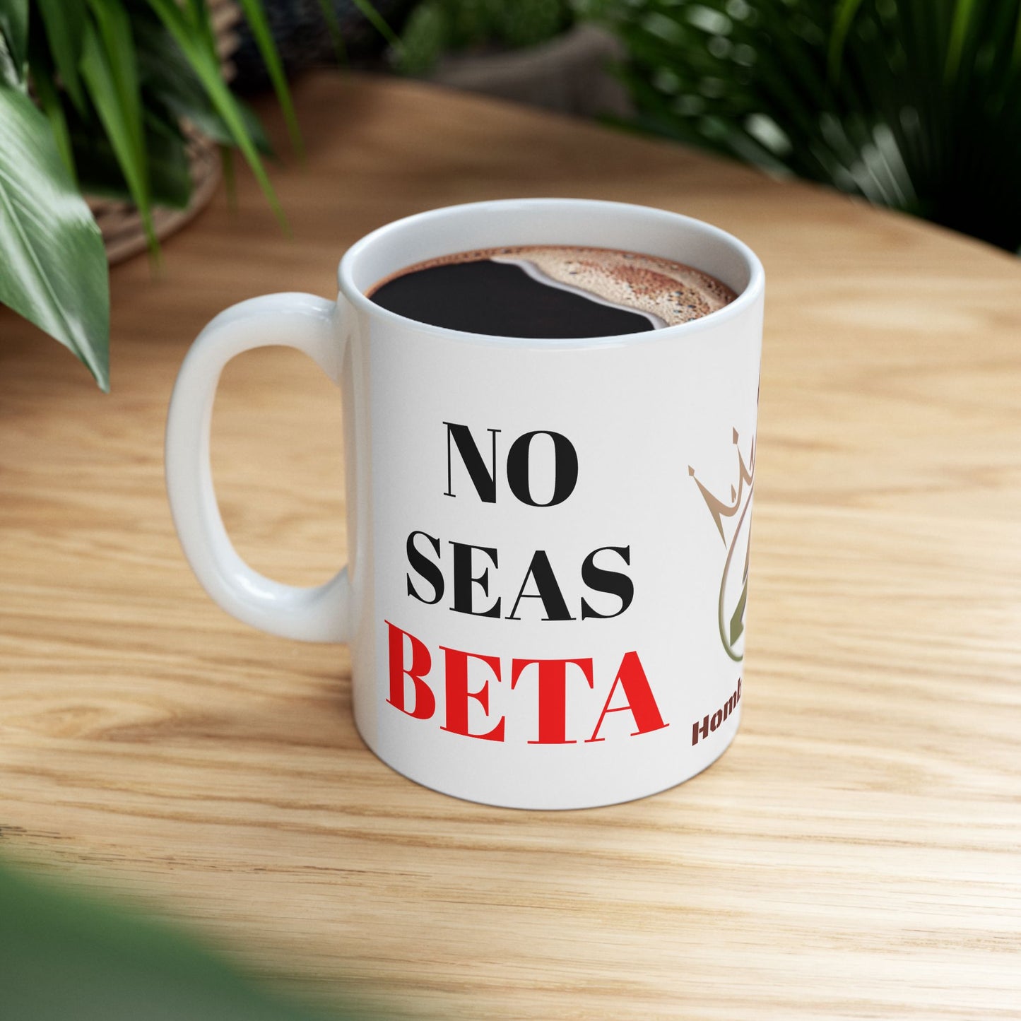 TAZA HOMBRE ALFA, "UN HOMBRE ALFA COMIENZA EL DÍA"... (USA).