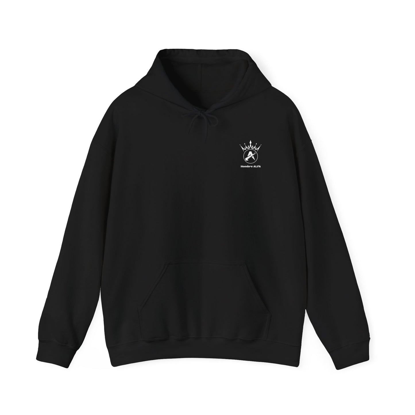 SUDADERA CON GORRO  "SIENTE TU ALFA". (EUROPA).