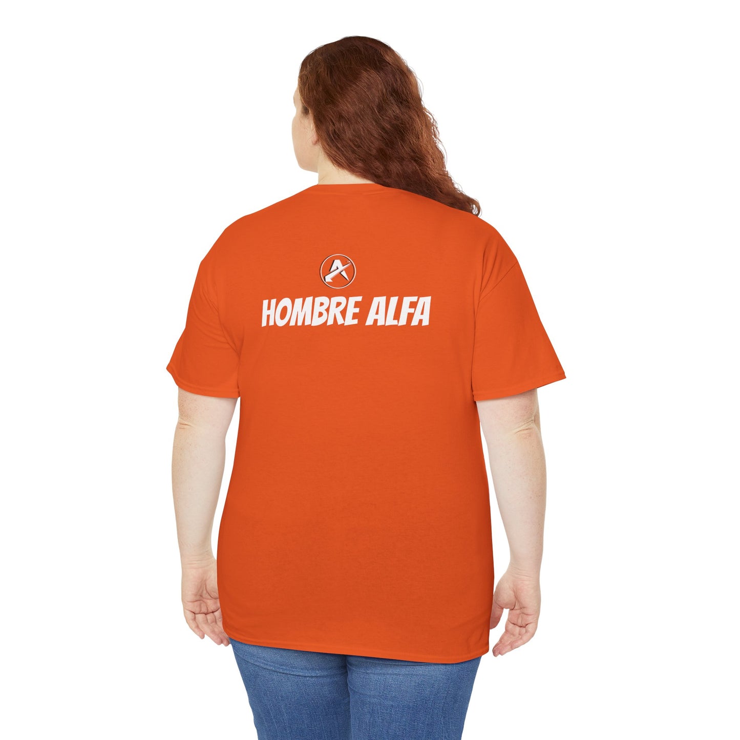 CAMISETA HOMBRE ALFA "EL FEMINISMO TE ENGAÑA".(EUROPA)