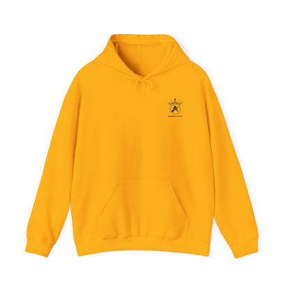 SUDADERA CON GORRO  "SIENTE TU ALFA". (EUROPA).