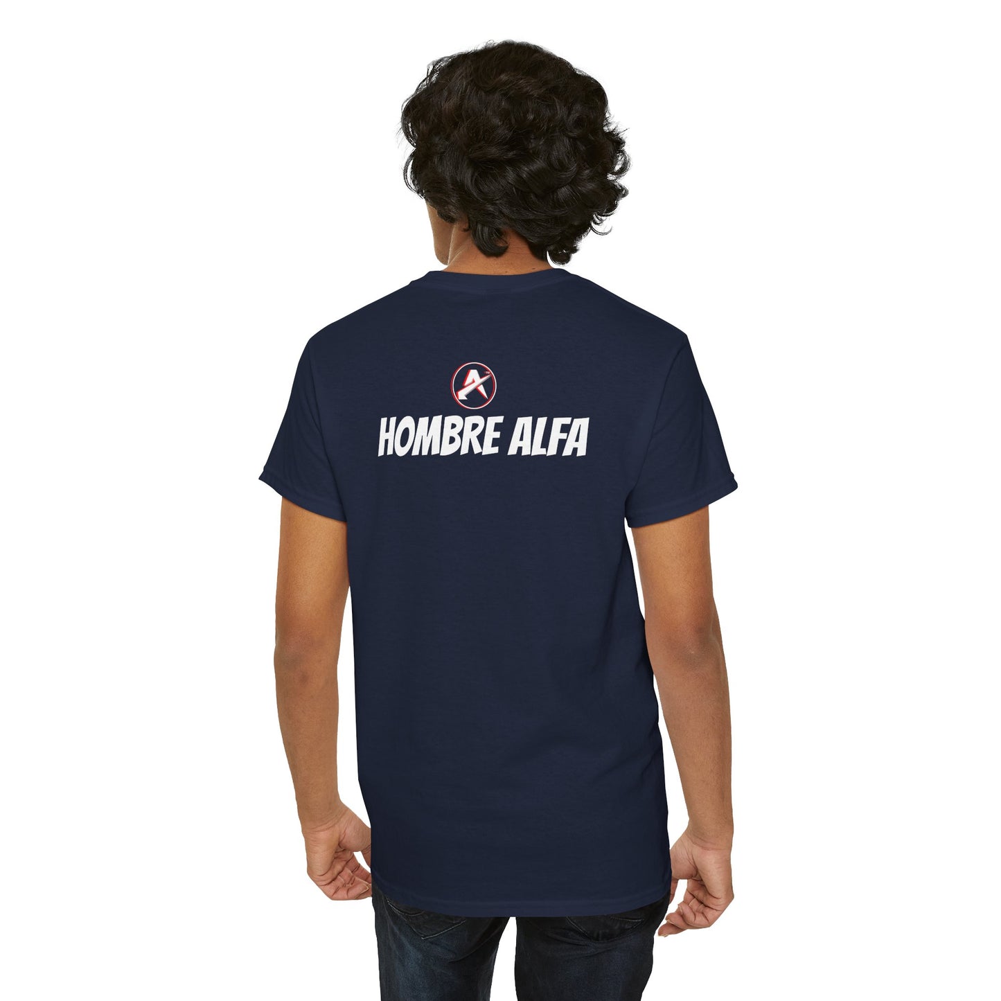 CAMISETA HOMBRE ALFA "EL FEMINISMO TE ENGAÑA".(EUROPA)