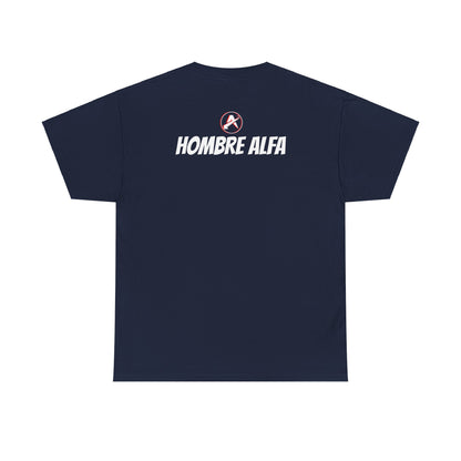 CAMISETA HOMBRE ALFA "EL FEMINISMO TE ENGAÑA".(EUROPA)