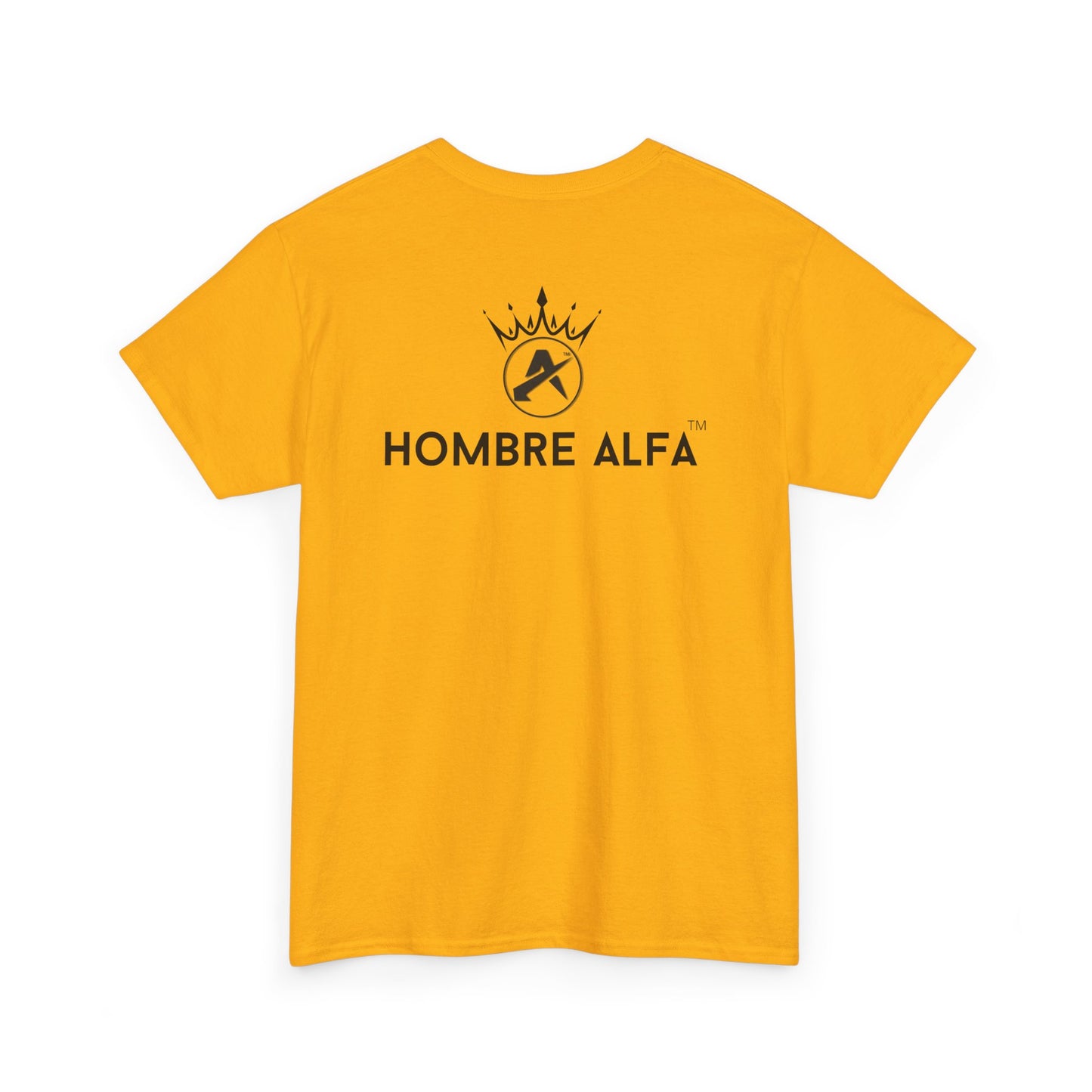 CAMISETA HOMBRE ALFA "NO HAY EXCUSAS".(EUROPA).