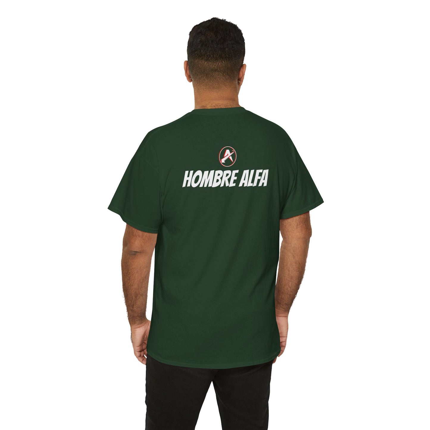 CAMISETA HOMBRE ALFA "EL FEMINISMO TE ENGAÑA".(EUROPA)