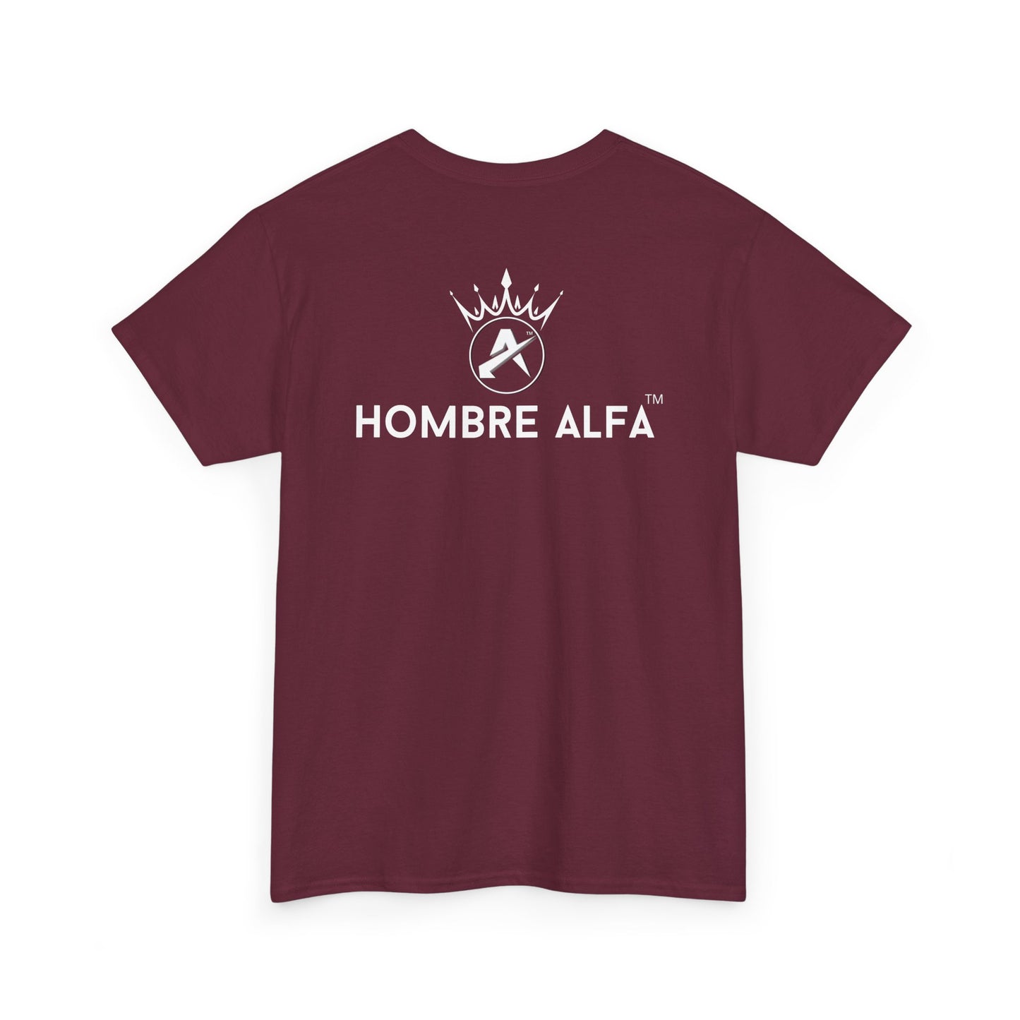CAMISETA HOMBRE ALFA "NO HAY EXCUSAS".(EUROPA).