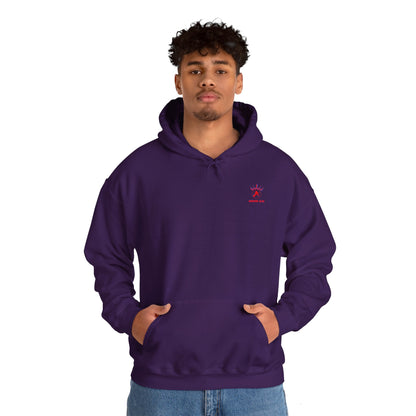 SUDADERA CON GORRO "SÉ UN HOMBRE ALFA". (EUROPA).