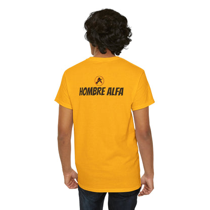 CAMISETA HOMBRE ALFA "EL FEMINISMO TE ENGAÑA".(EUROPA)