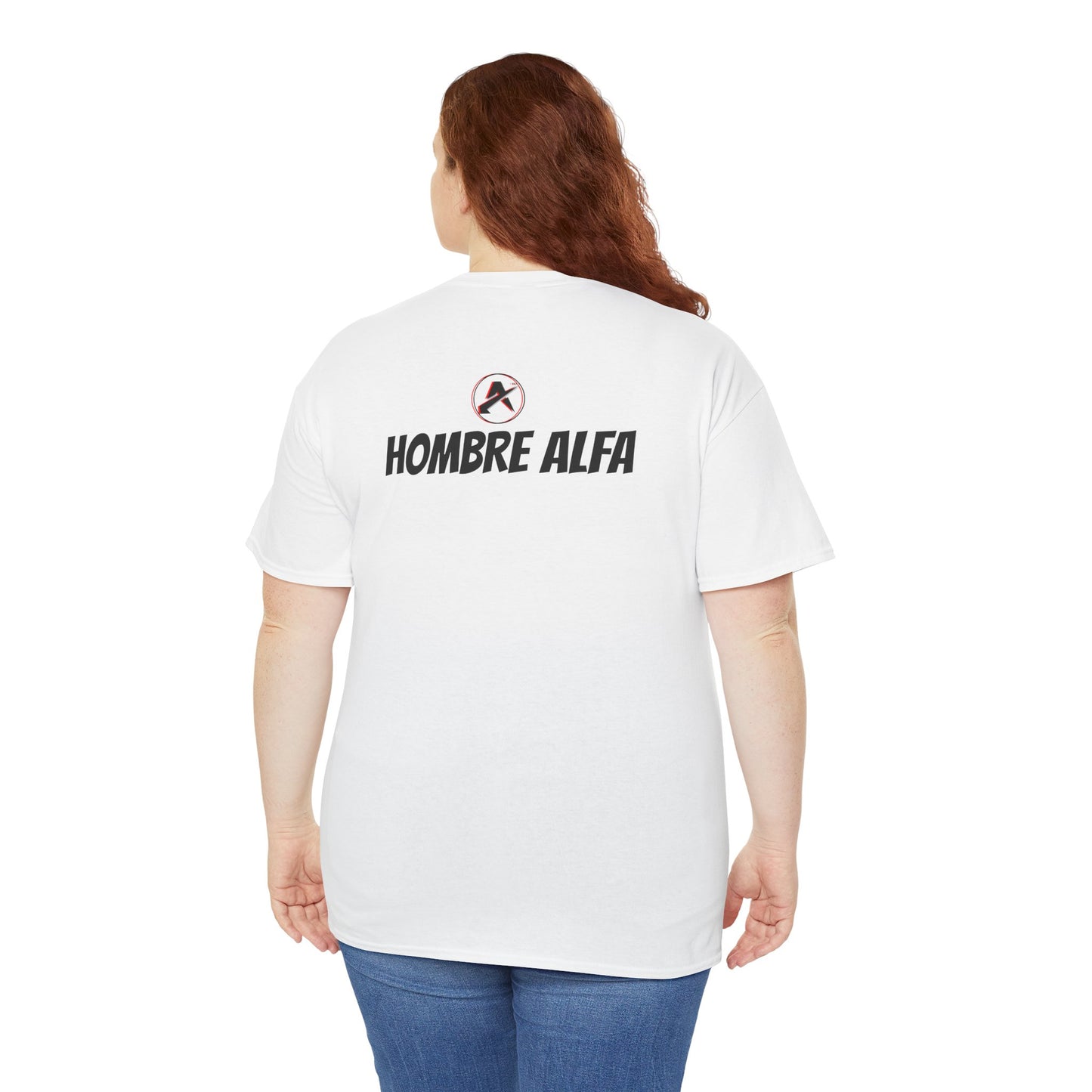 CAMISETA HOMBRE ALFA "EL FEMINISMO TE ENGAÑA".(EUROPA)