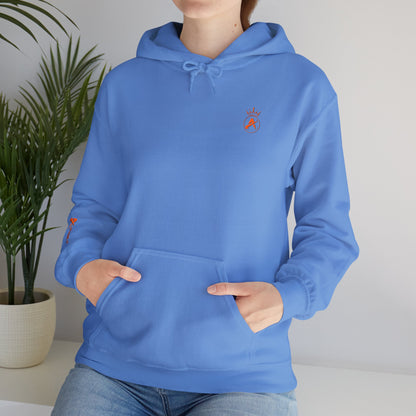SUDADERA CON GORRO HOMBRE ALFA, "NUNCA ME RINDO".(USA).
