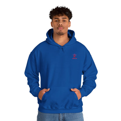 SUDADERA CON GORRO "SÉ UN HOMBRE ALFA". (EUROPA).