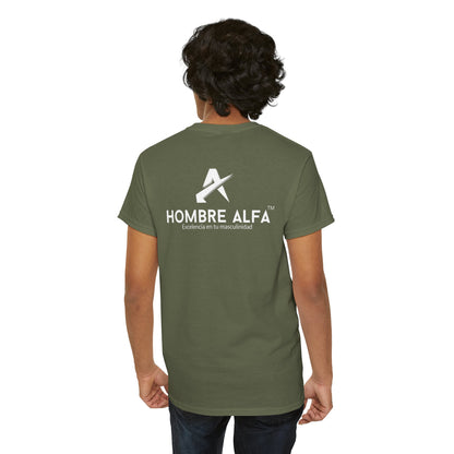 CAMISETA HOMBRE ALFA "NO NECESITAS UN MAGO.."(EUROPA).