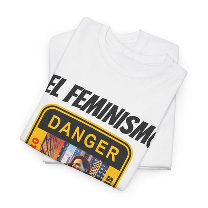 CAMISETA HOMBRE ALFA "EL FEMINISMO TE ENGAÑA".(EUROPA)