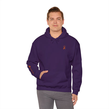 SUDADERA CON GORRO HOMBRE ALFA, "NUNCA ME RINDO".(USA).