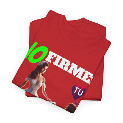 CAMISETA HOMBRE ALFA "NO FIRMES TU SENTENCIA".(EUROPA)