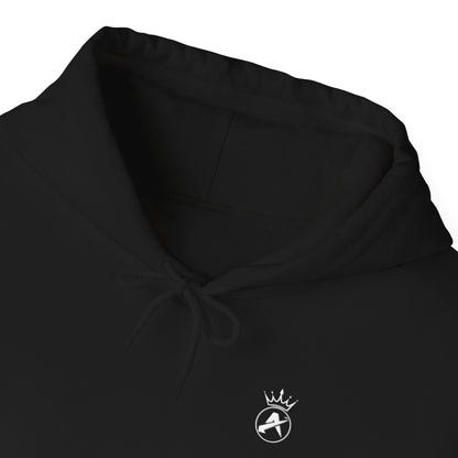 SUDADERA CON GORRO HOMBRE ALFA, "NUNCA ME RINDO".(USA).