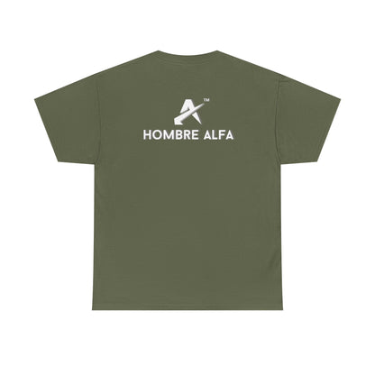 CAMISETA HOMBRE ALFA "I NEVER GIVE UP".(USA).